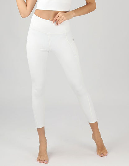 High Waist Leggings Yoga Pants with Pockets - Multiple Colors