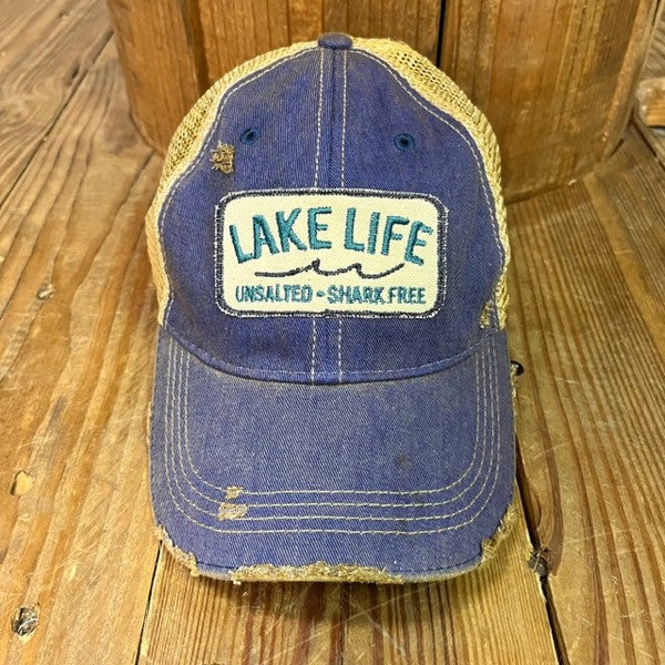 Lake Life Hat - Unsalted & Shark Free