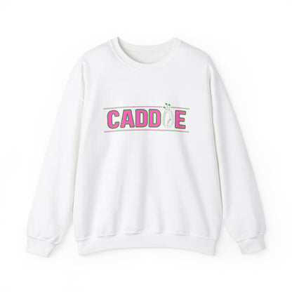 Pink and Green Caddie Unisex Heavy Blend Crewneck Sweatshirt, Golf,  Funny Golf Sweatshirt, Gifts for Golfers, Gifts for Women, Gifts for Men, Caddie