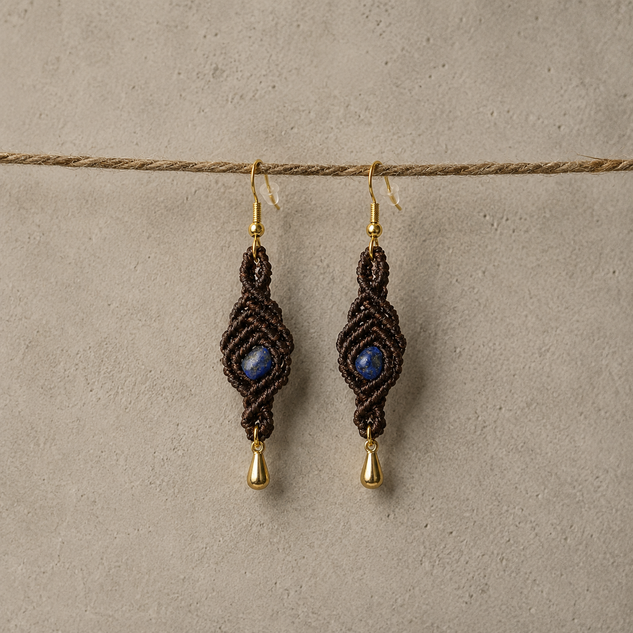 Pendientes Lapislazuli