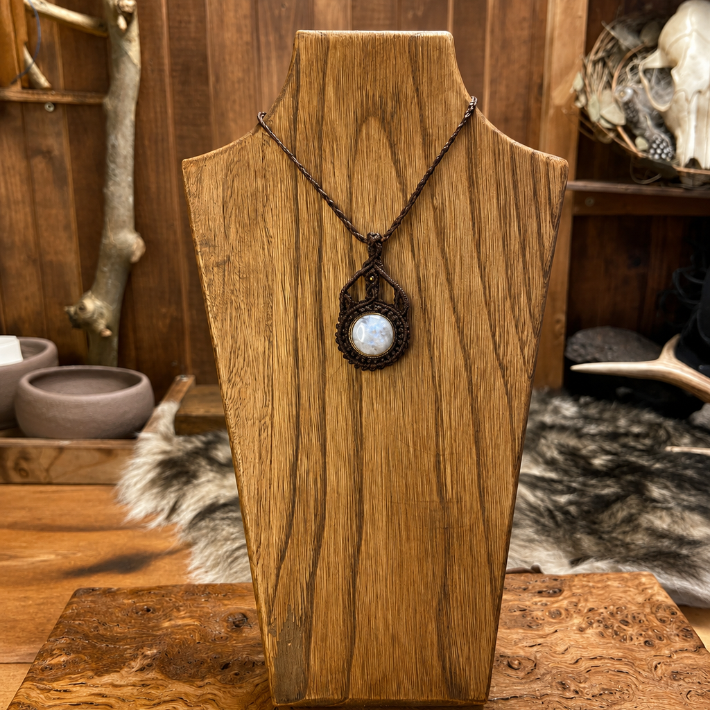 Collar "Eclipse" piedra luna
