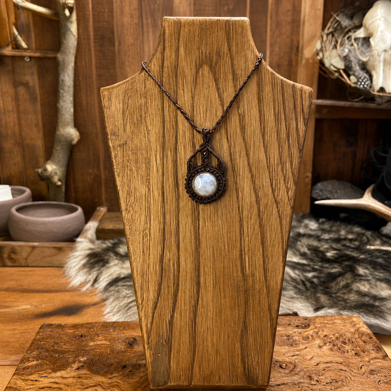 Collar "Eclipse" piedra luna