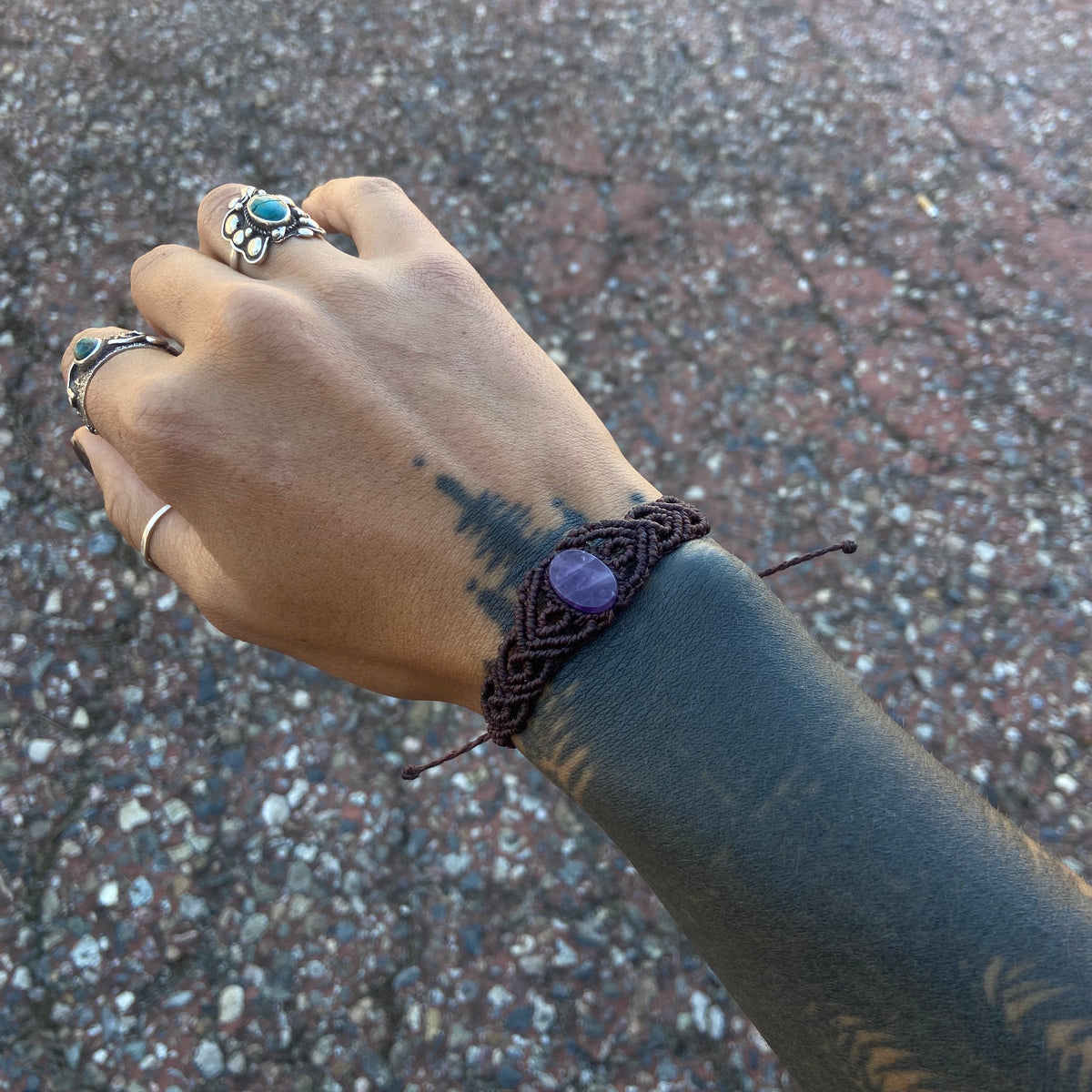 EMBLA · Pulsera de amatista