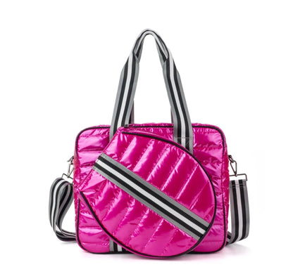 AceChic Quilted Puffer Tennis Tote | Multiple Colors Available | Stylish and Functional