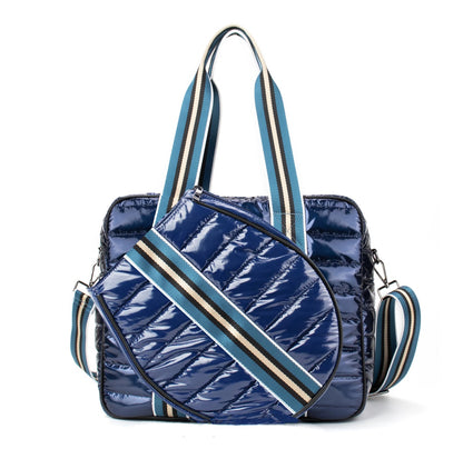 AceChic Quilted Puffer Tennis Tote | Multiple Colors Available | Stylish and Functional