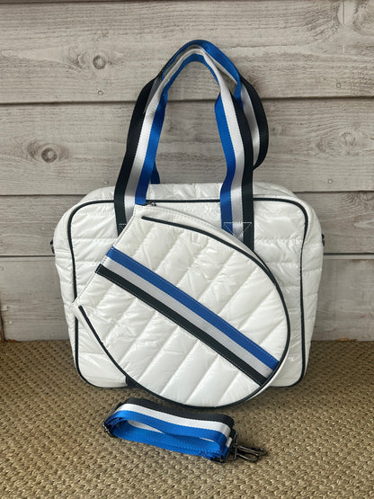 AceChic Quilted Puffer Tennis Tote | Multiple Colors Available | Stylish and Functional