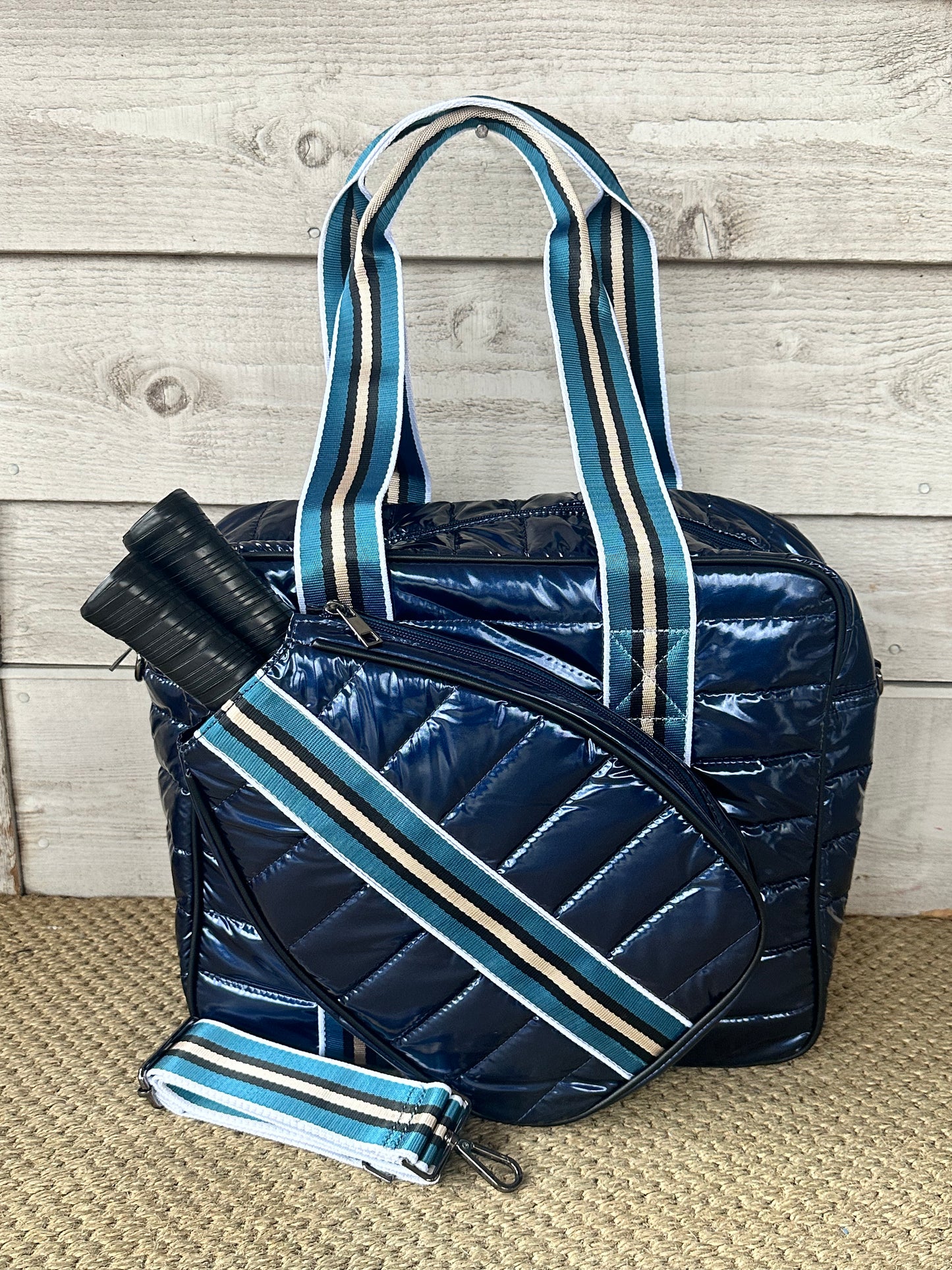 AceChic Quilted Puffer Pickleball Tote | Multiple Colors Available | Stylish and Functional