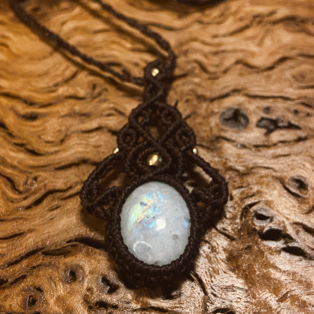 Collar "Eclipse" piedra luna