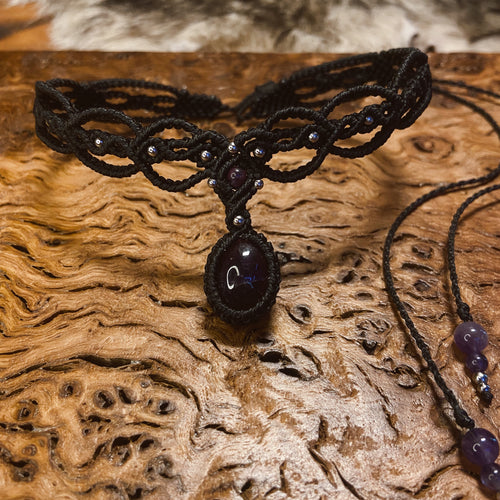 Collar "NÖTT" amatista