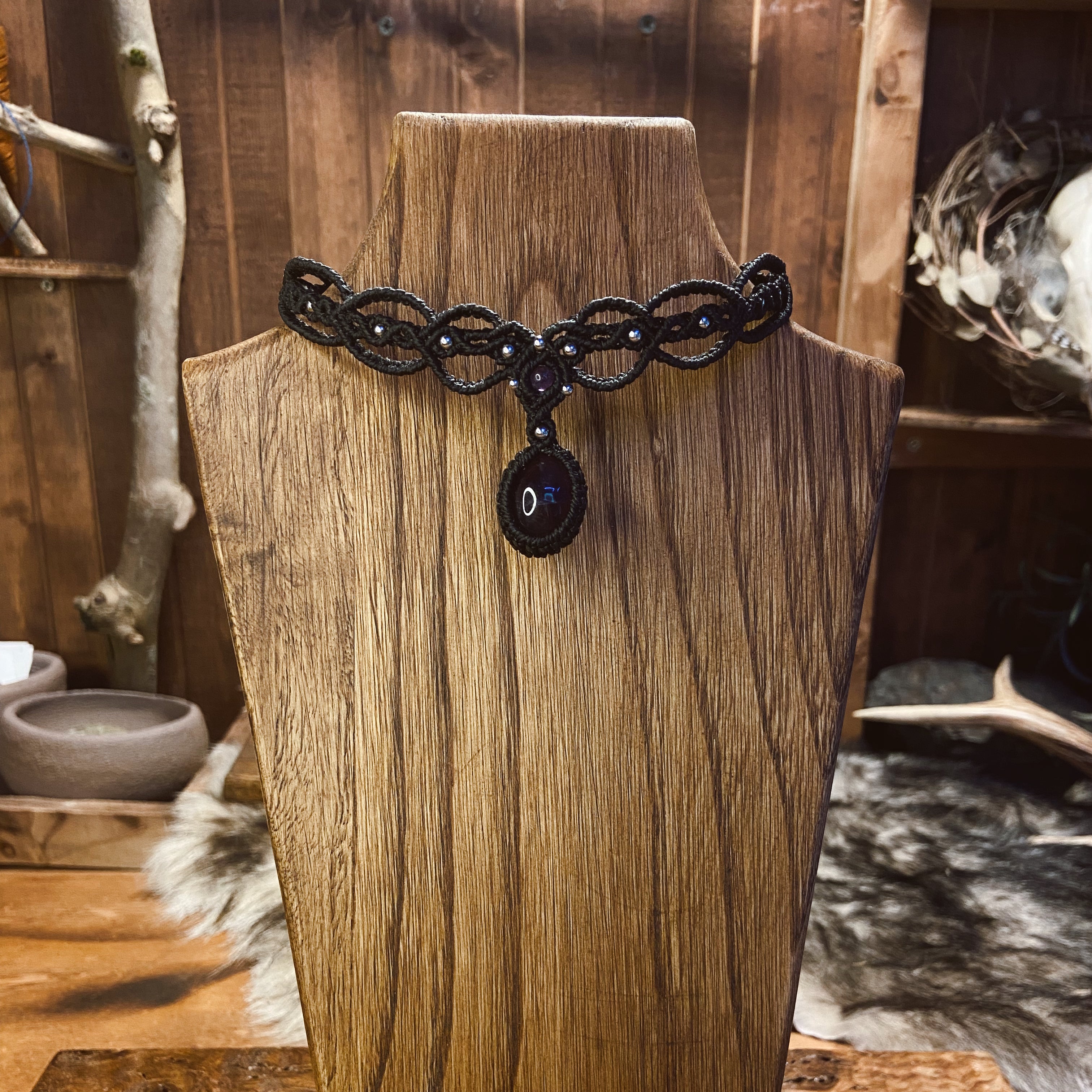 Collar "NÖTT" amatista