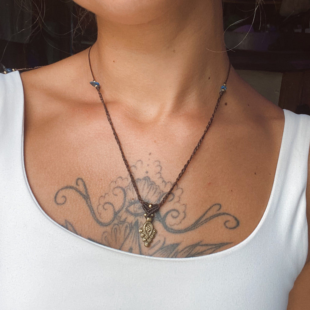 Collar "SŸN" lapislazuli