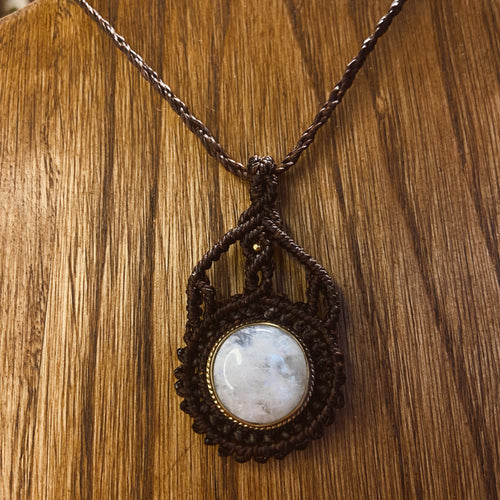 Collar "Eclipse" piedra luna
