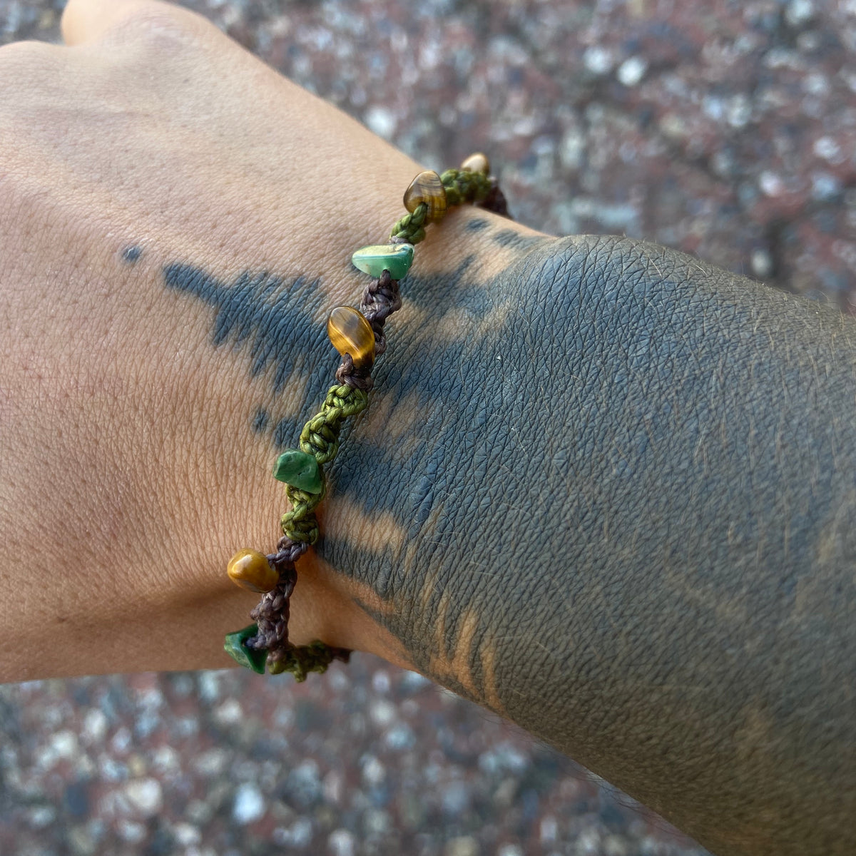 SKOG · Pulsera de piedras naturales